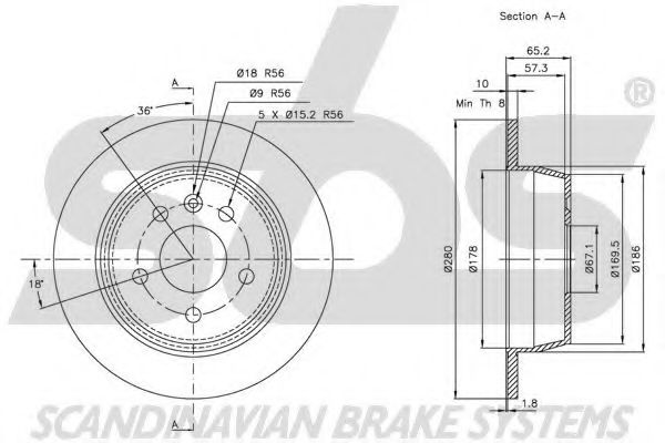 Disc frana 3
