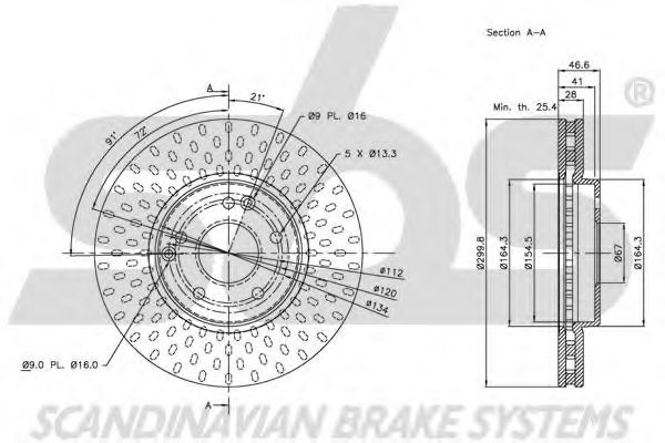 Disc frana 3