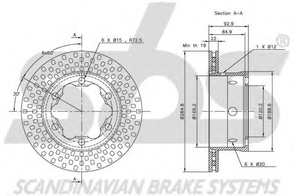 Disc frana 3