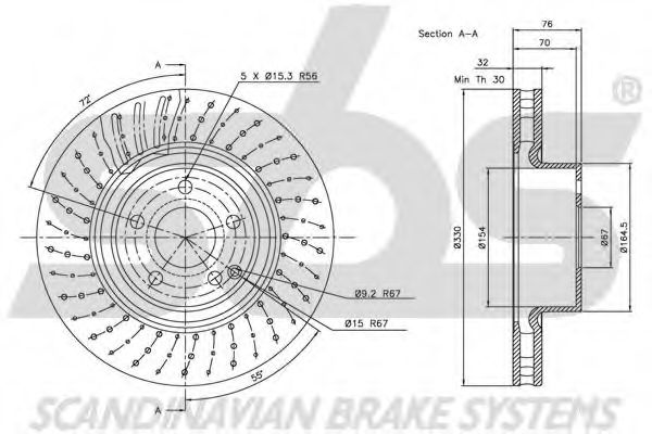 Disc frana 3
