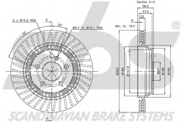Disc frana 2