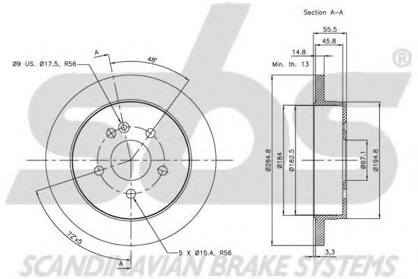 Disc frana 3