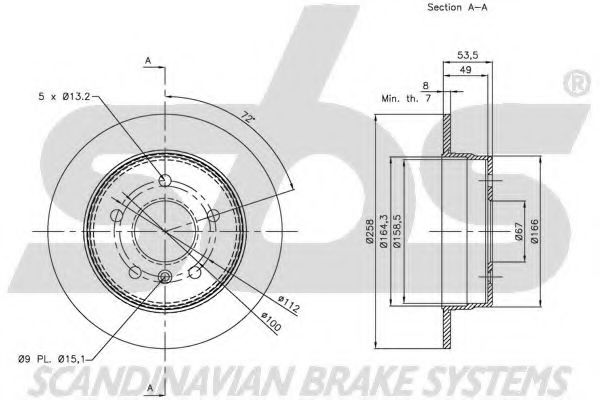 Disc frana 3