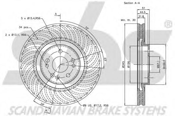 Disc frana 2