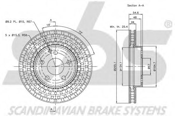 Disc frana 3