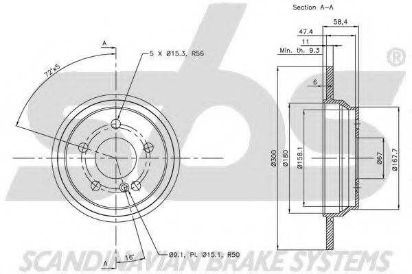 Disc frana 3