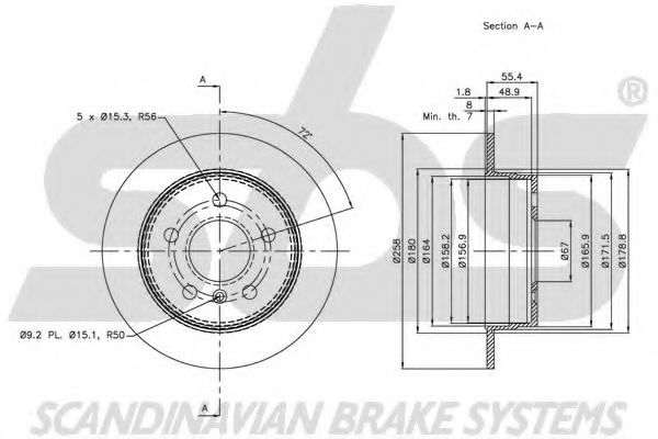 Disc frana 3