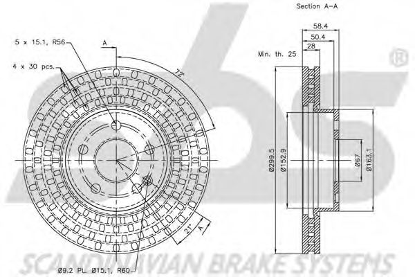 Disc frana 3