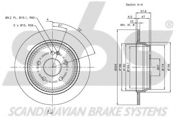 Disc frana 3