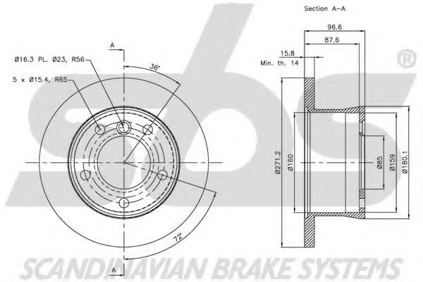 Disc frana 2