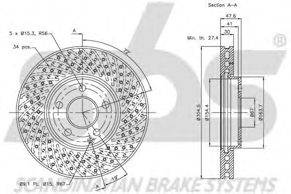 Disc frana 2