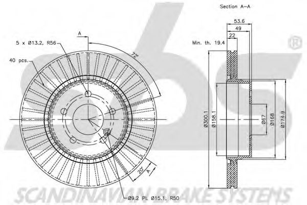 Disc frana 3