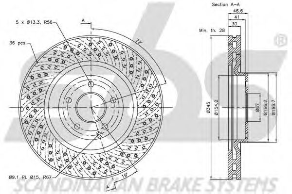 Disc frana 2