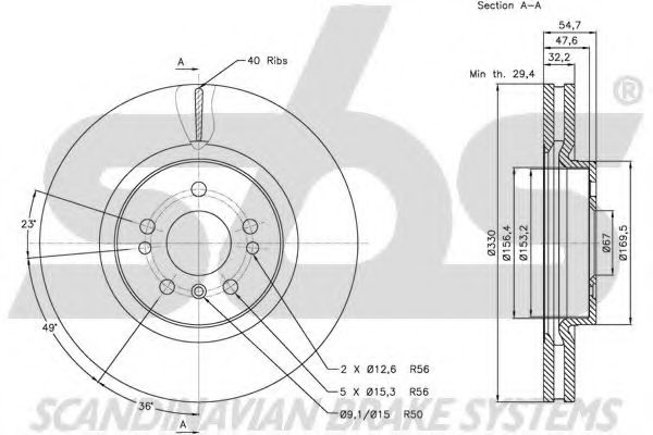 Disc frana 3
