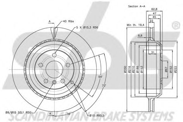 Disc frana 2
