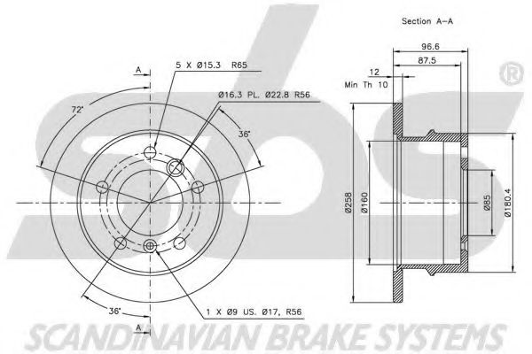 Disc frana 3