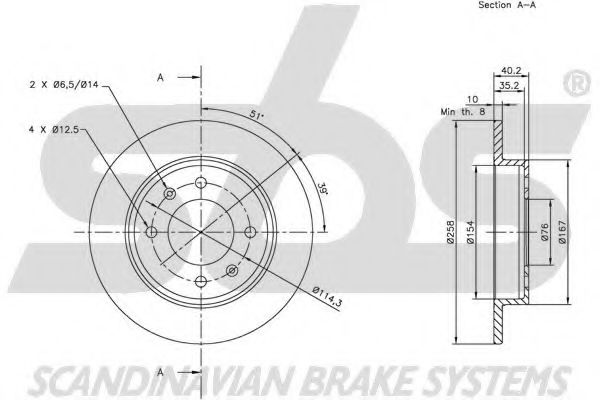 Disc frana 3