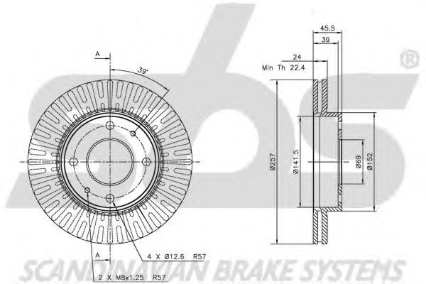 Disc frana 3