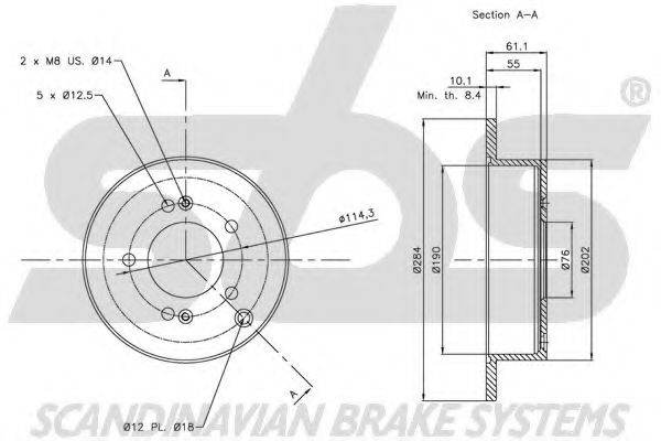 Disc frana 3