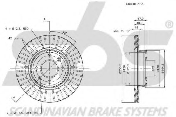 Disc frana 3