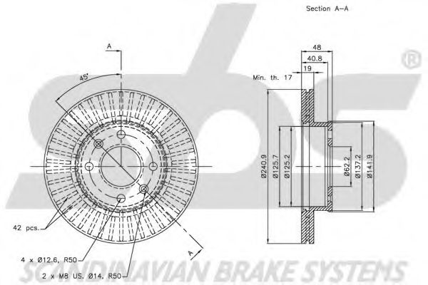 Disc frana 3