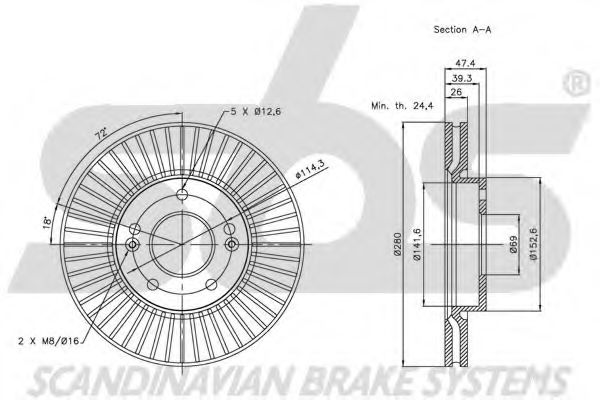 Disc frana 2