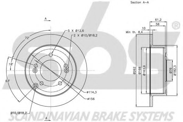 Disc frana 3