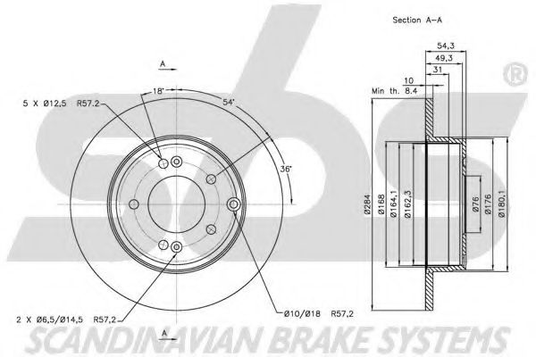 Disc frana 3