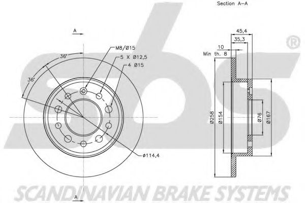 Disc frana 3