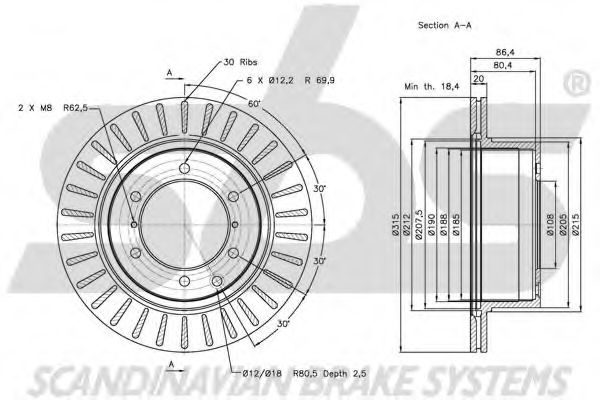 Disc frana 3