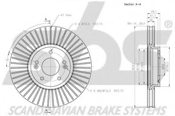 Disc frana 3