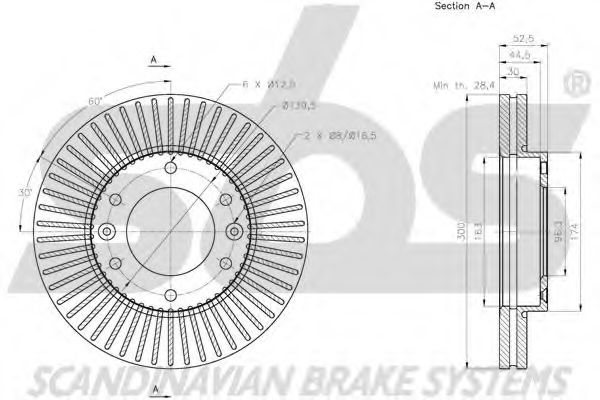 Disc frana 3