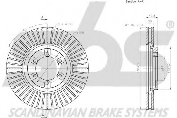 Disc frana 3