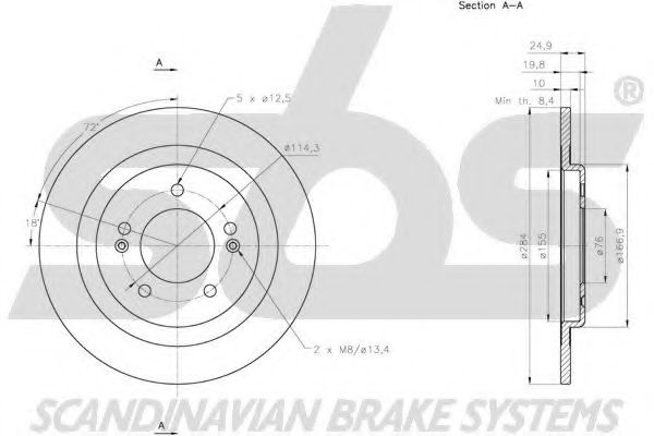 Disc frana 3