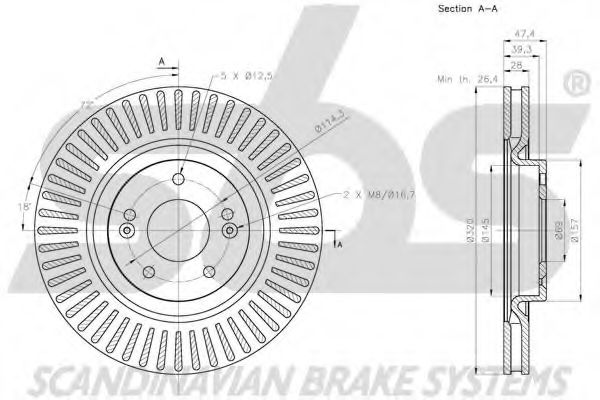 Disc frana 3
