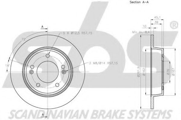 Disc frana 3