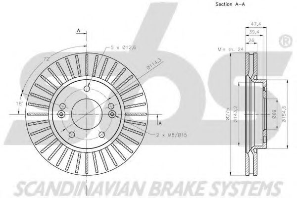 Disc frana 3