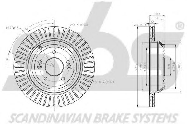 Disc frana 3