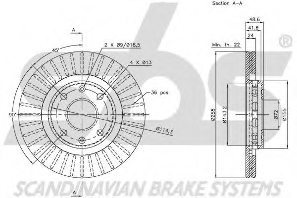 Disc frana 2