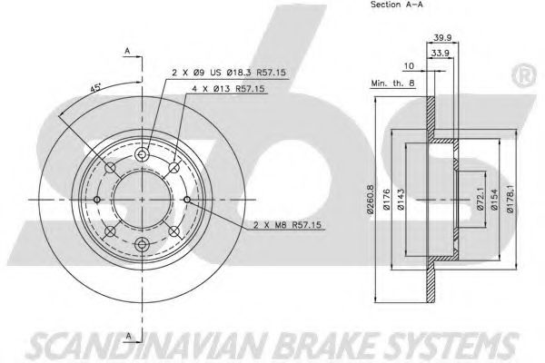 Disc frana 3