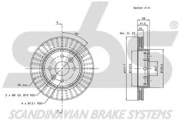 Disc frana 3