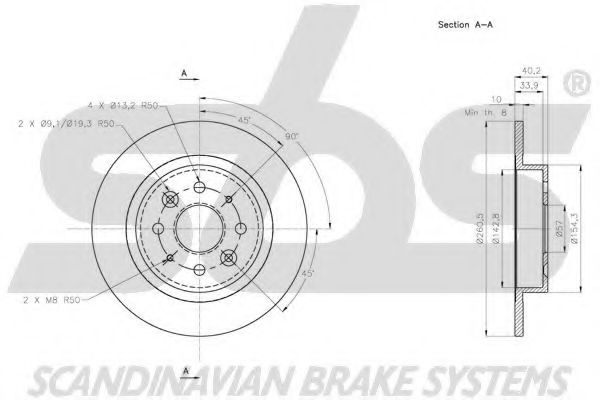 Disc frana 3