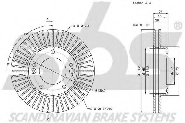 Disc frana 3