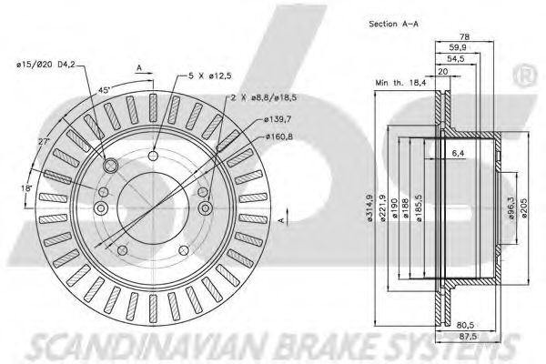 Disc frana 3