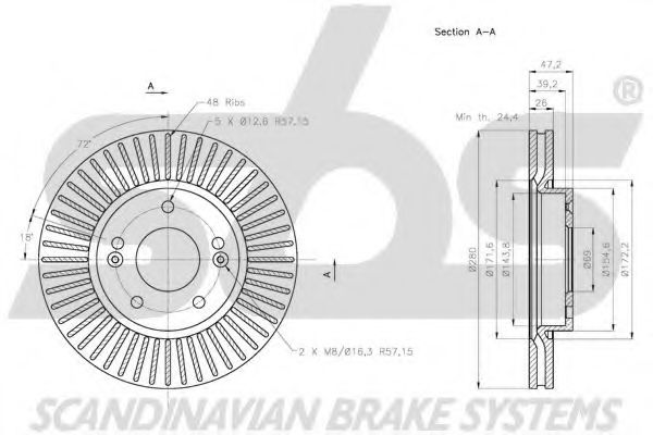 Disc frana 3