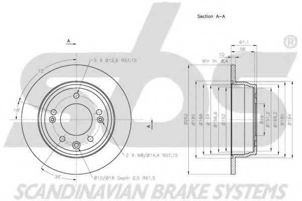 Disc frana 3