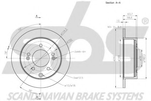 Disc frana 3