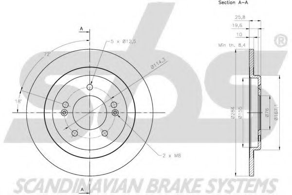Disc frana 3