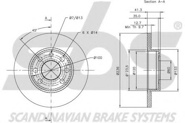 Disc frana 3