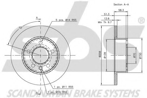 Disc frana 2